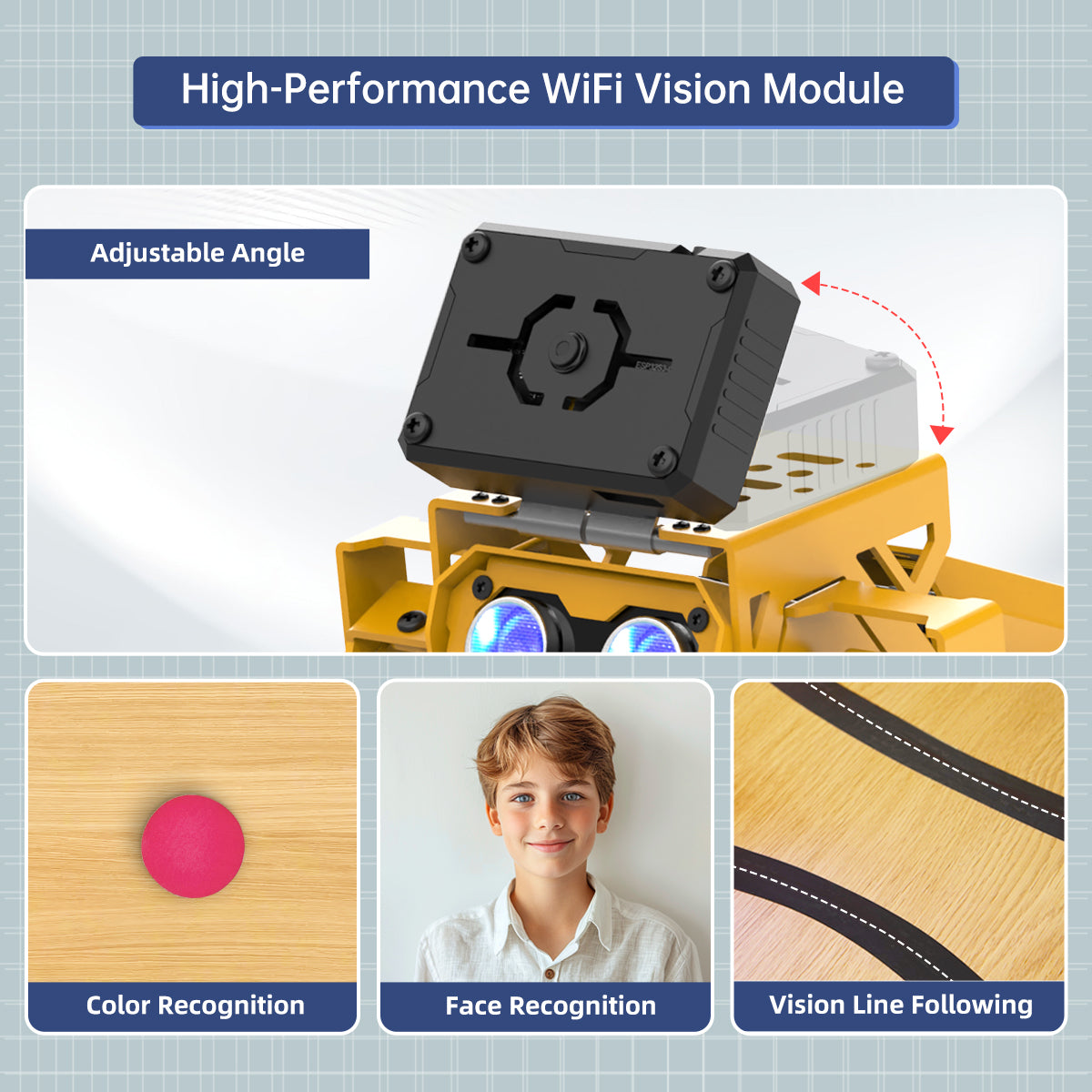 Hiwonder MechDog Open Source AI Robot Dog with AI Vision & Voice Interaction, Programmable with Scratch, Arduino, and Python Hiwonder MechDog Open Source AI Robot Dog with AI Vision & Voice Interaction, Programmable with Scratch, Arduino, and Python